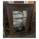 Early 20th Century Oak Vitrine.