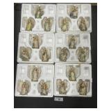 18 Various Bradford Editions Angel Ornaments.