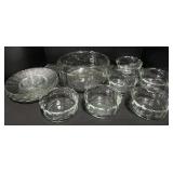 12 Princess House Glass Pieces.