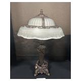 Vintage Cheyenne Co. Table Lamp W/ Shade.