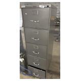 Pressed Steel Filing Cabinet.
