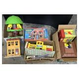 Fisher Price Play House Toys, Sesame Street.