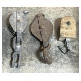 3 Pulleys.