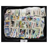 Tray Of Various Baseball Cards.