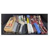 HO Model Trains, Christmas Figurines.