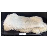 3 Sheepskin Throws.
