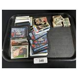 Various WWE Collector Cards, Vintage Match Boxes.
