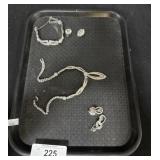 Ladies Rhinestown Costume Jewelry.
