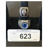 Sterling Silver Demolay & Bowling Congress Rings.