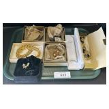 14K Gold Bracelet & Brooch, Nice Necklaces.
