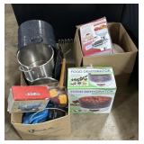 Cookware, Food Dehydrator, Strainer, Peeler.