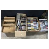 VHS Tape Movies & Time Life Books.