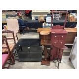 Rustic Chimney Style Wash Stand, (3) Plant