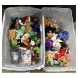 Lrge Lot Of Ty Beanie Baby Toys.