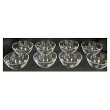 8 Princess House Heritage Collection Bowls.