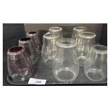 Glass Lantern Globes.