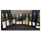 11 Wine Bottles.