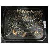 Assorted Bangle Bracelets & Necklaces.