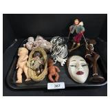 Vintage Japan Figure, Dolls & Wooden Figure.