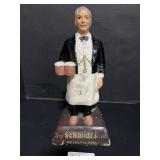 Schmidtï¿½s Beer Chalkware Advertising Figure.