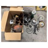 Cast Iron Pans, Vtg Hardhat, Grater, Advertising