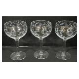 Princess House Heritage Collection Glasses.