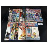 Various Vintage DC & Marvel Comic Books.