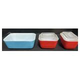 Pyrex Glassware.
