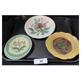 Antique Magelica Plates & Dishes.