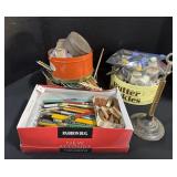 Pencils & Erasers, Thread, Sewing Tools.