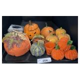 Halloween Pumpkins & Decor.