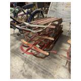 (4) Vtg Champion Runner Sleds.