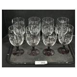 Princess House Heritage Collection Glasses.