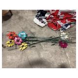 Cute Garden Decorative Metal Flowers.