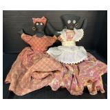 Vintage Black Americana Cloth Dolls.