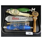 Various Bar Taps, Yards, Coors Light, Miller