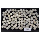 115 90% Silver Quarters.