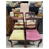 (5) Upholstered Side Chairs.