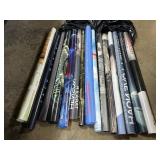15 Large 4x6 Ft Movie Advertising Posters.