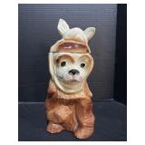 American Bisque Toothache Dog Cookie Jar.