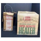 Coleman Lantern, Heater.
