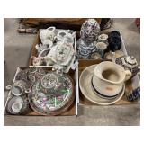Roseville Pottery, HandPainted Gold Trimmed China.
