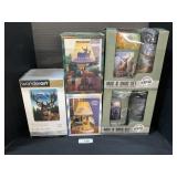 Buck Lamp & Latch Hook Kit, Angel Lamp.