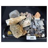 Lot Of Stones, Minerals & Geodes.