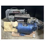 Scroll Saw, Vise, Winco Generator Motor.
