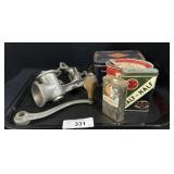 Vintage Advertising Tins, Larkin Meat Grinder.
