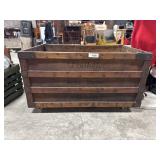 Antique Wooden Advertising Crate, Freihofer