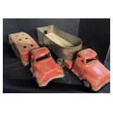 Vintage Tonka Pressed Steel Trucks/ Haulers.