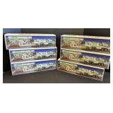 6 Collectible Hess Trucks.