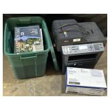 Brother Printer & Toner, Solar Light.